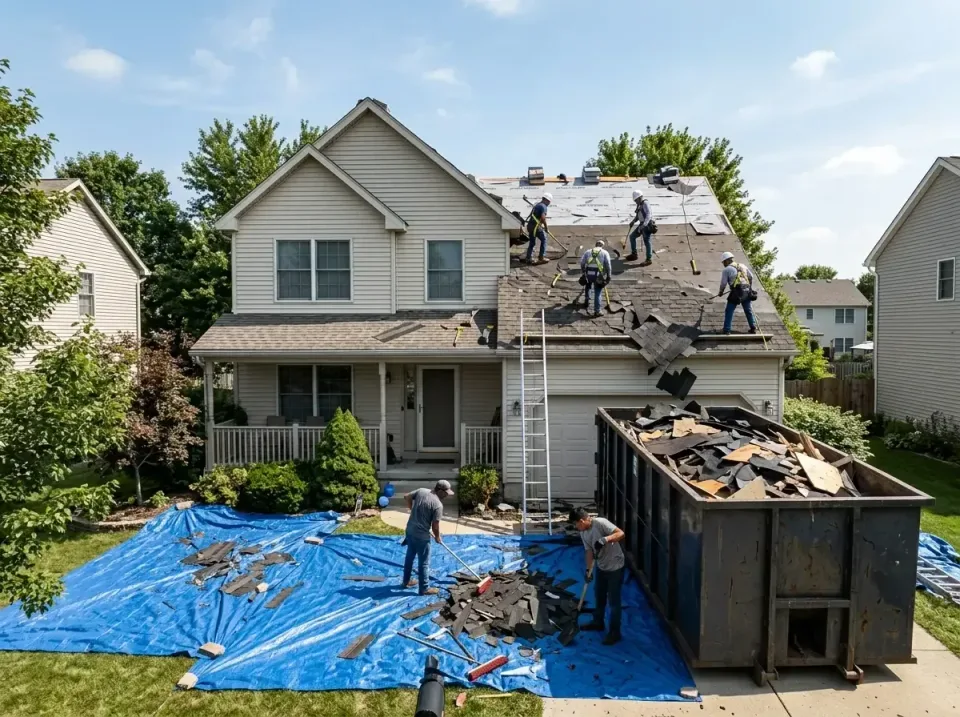 roof-replacement-debris-remova-004 — frequently asked questions, Cheapest Dumpster Rentals in Kent, OH